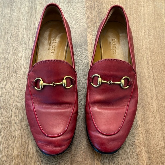 $1050 Gucci Horsebit Jordaan Loafers - Picture 1 of 5